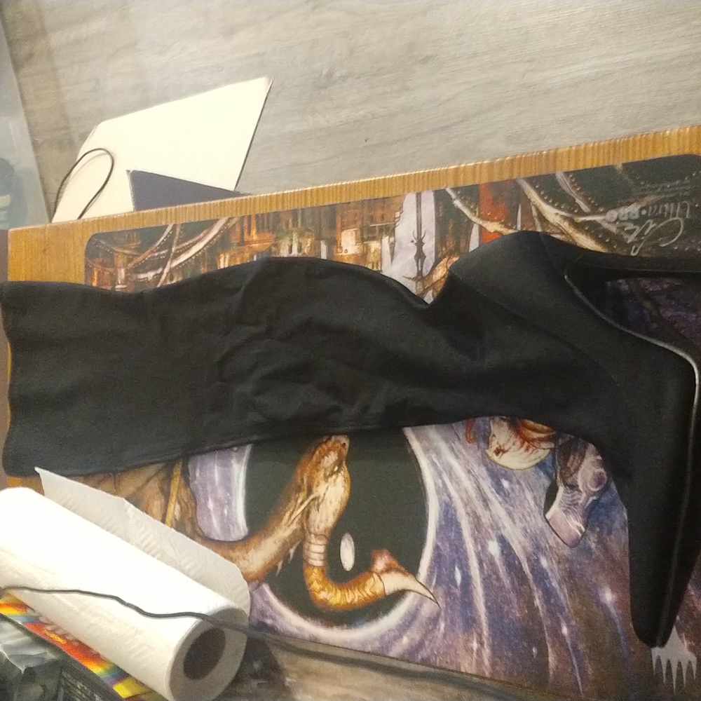 OTK nylon stiletto Boots